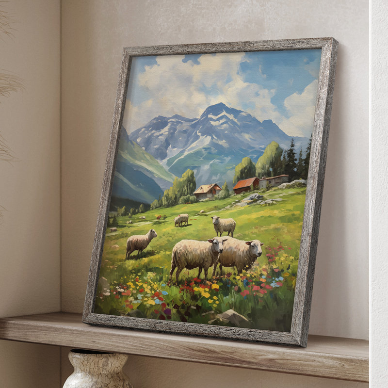 ANIMALS Series CECIX, reproduction encadrée - bois massif, H 11 po x l 9 po