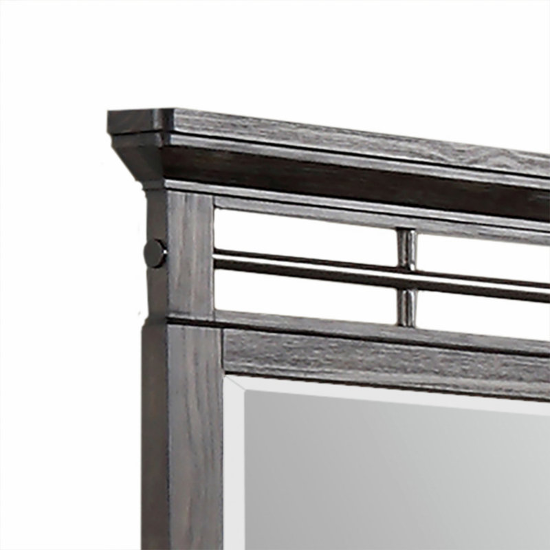 Miroir d'intérieur, miroir rectangulaire, miroir horizontal, miroir de commode pour la maison