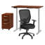 Ensemble de bureau rectangulaire 3 pièces avec fauteuil Move 60 Series-45288674-45288673
