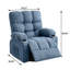 Fauteuil inclinable inclinable et chauffant 39 po