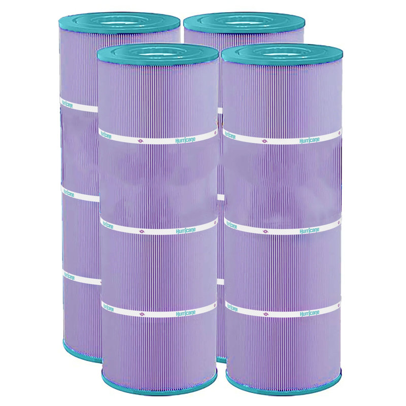 Hurricane Filters HF7483-04P Purple Pool Cartridge Replacement, 4 Pack
