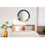 Huldar Glass Flat Wall Mirror