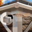 Pavillon de jardin en aluminium avec toit rigide et double toit: protection durable et design élégant-93795747