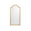 Scalloped Flat Wall Mirror
