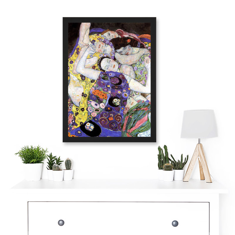 Gustav Klimt Virgin Old Master - Single Picture Frame Painting