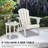 Jeyren 18" W High-Density Polyethylene Round Side Table with Slatted Top-365351245