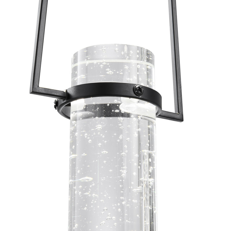 Adelais 1 - Light Single Pendant, Matte Black