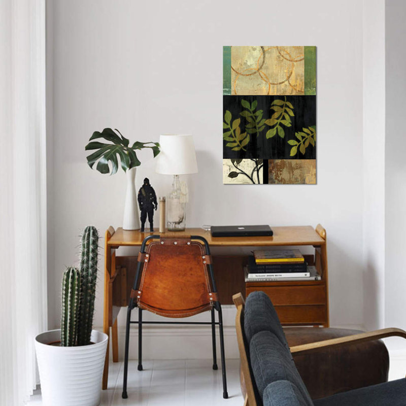 « tall trail », impression sur toile, H 12 po x l 8 po x P 0,75 po, Toile tendue, Pas de tapis