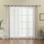 Paire de rideaux semi-transparents avec œillets Attell-23188755-23188758