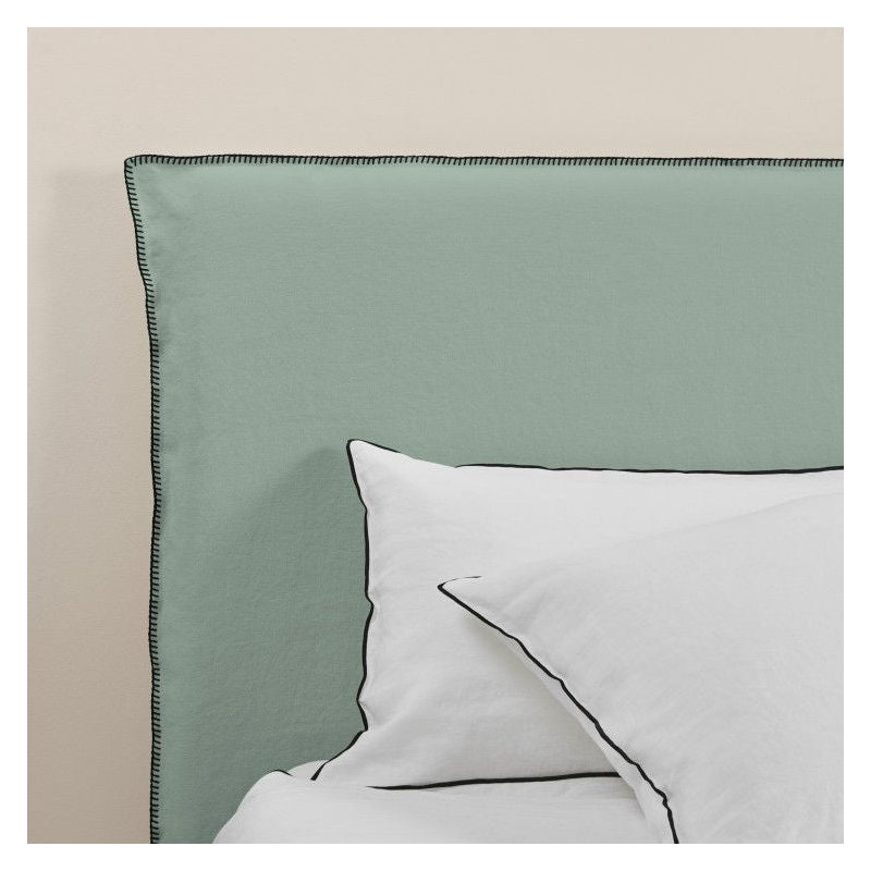 Nino Slipcover, 134cm H x 210cm W, Green