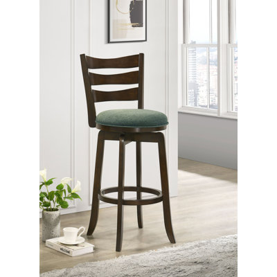 Chaise de bar pivotante en bois Murphy