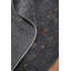 Tapis gris foncé élégant de style Gabbeh 6 x 6