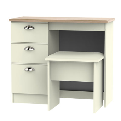 Fully Assembled McVille Dressing Table Set