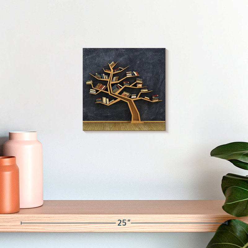 Tree Bookshelf, 10" H x 10" W