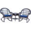 Ensemble de conversation en rotin 3 pièces avec coussins Mangum-28681427-28681424