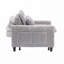 Fauteuil club en velours côtelé avec coussin-81531899
