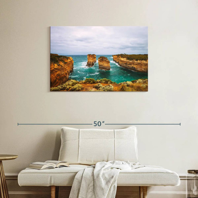 Gillard Loch Ard Gorge Cliffs, 24" H x 36" W