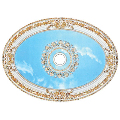 Oval Ceiling Medallion