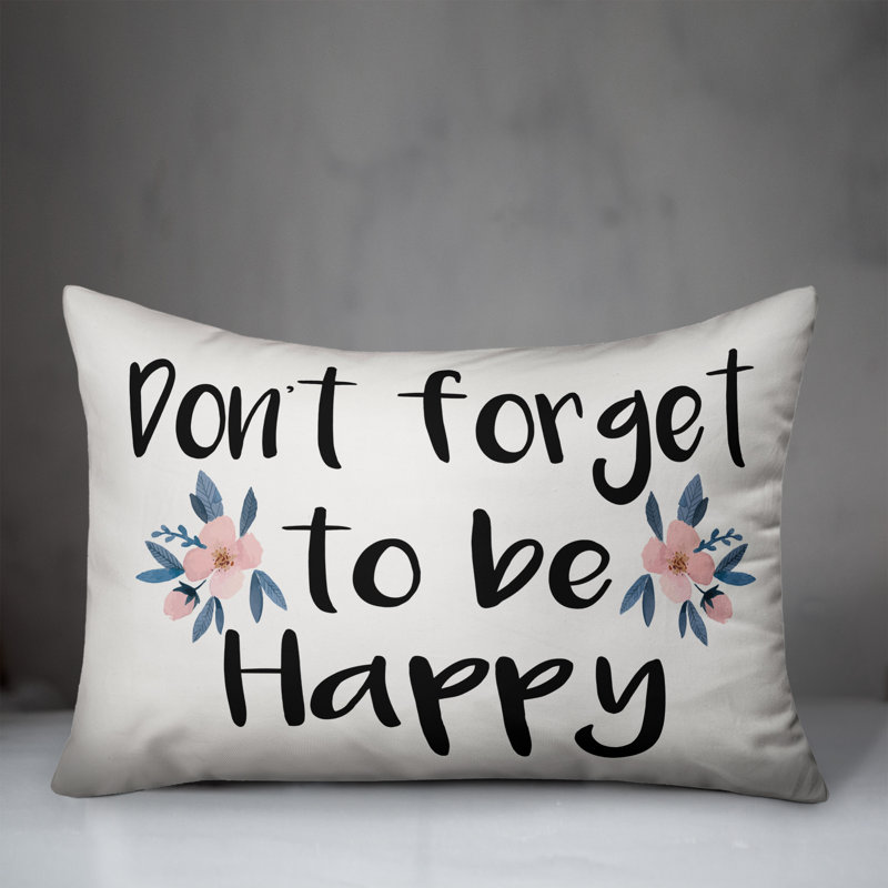 Floral Throw Pillow