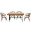 Excellent choix pour les espaces extérieurs avec chaises en PE et table en bois en plastique-99704039