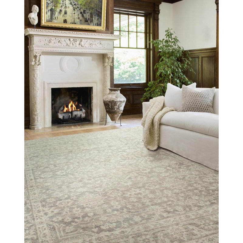 Tapis tissé à la machine Nabela Noor Home x Livabliss Maan, Rectangle 7 pi 10 po x 10 pi