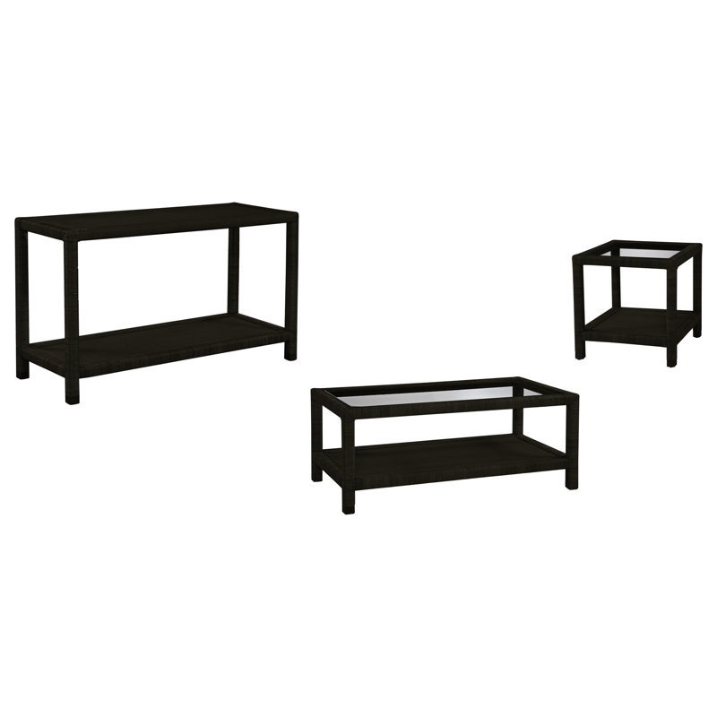 Ensemble de tables basses 3 pièces Graham, Java