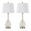 Ensemble de lampes de table en verre craquelé 27 po Rami-875655484-818431749-875655485