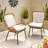 Backyard - Iron Frame And Plastic For Comfort Open Recliner Chairs Modern Relaxation Outdoor Spaces-695447856-695447859