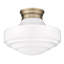 Plafonnier encastré 1 lumière 16 po Ilona-1090437100-1090437107