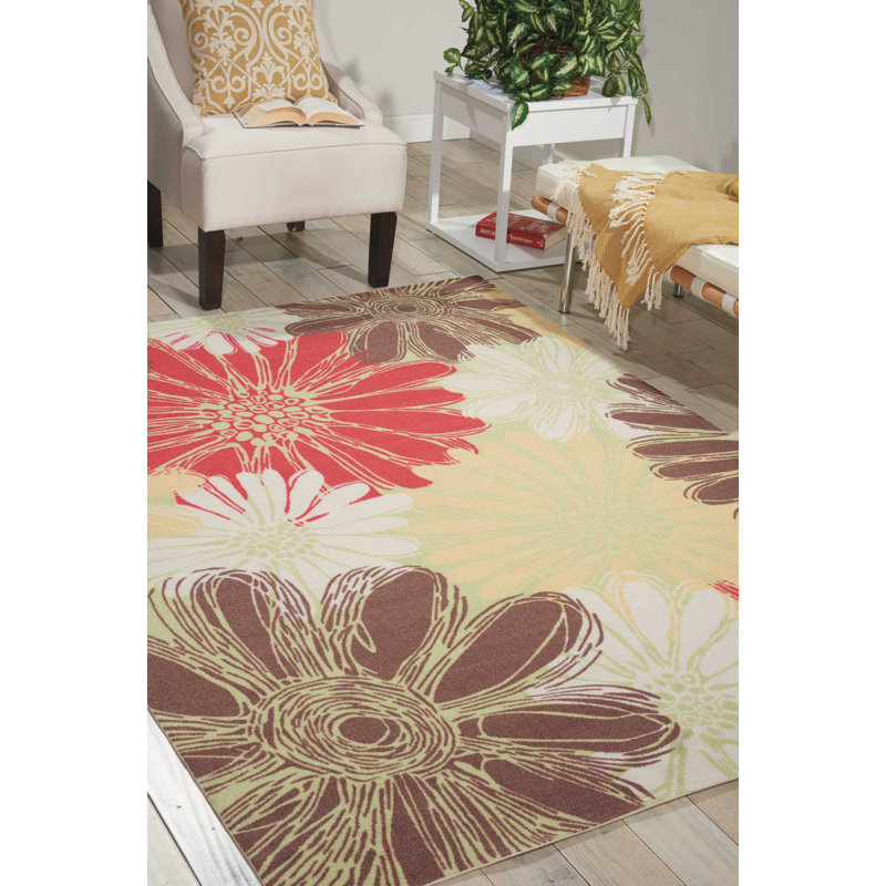 Yvona Indoor / Outdoor Rug, Rectangle 10' x 13'