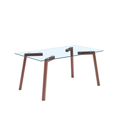Yola Glass Dining Table