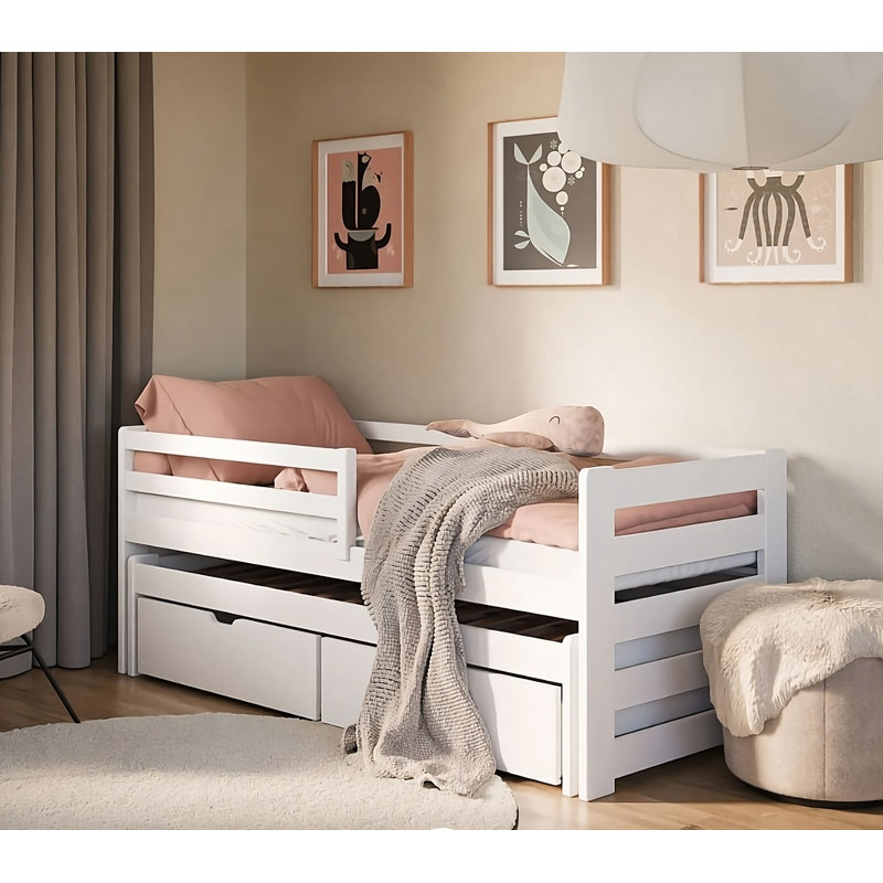 Levin Solid Wood Daybed with Trundle