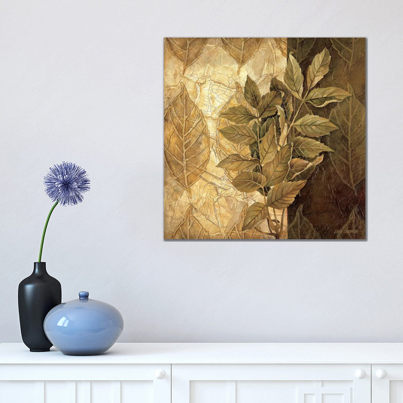 Leaf Patterns IV by Linda Thompson - Wrapped Canvas Gallery-Wrapped Canvas Giclée, 45.72 cm H x 45.72 cm W