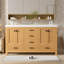 Meuble-lavabo 59,3 po Barris
