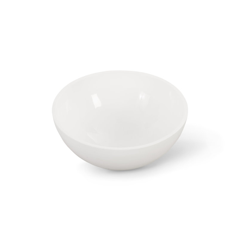 Sulu Resin Contemporary Decorative Bowl in Black, White