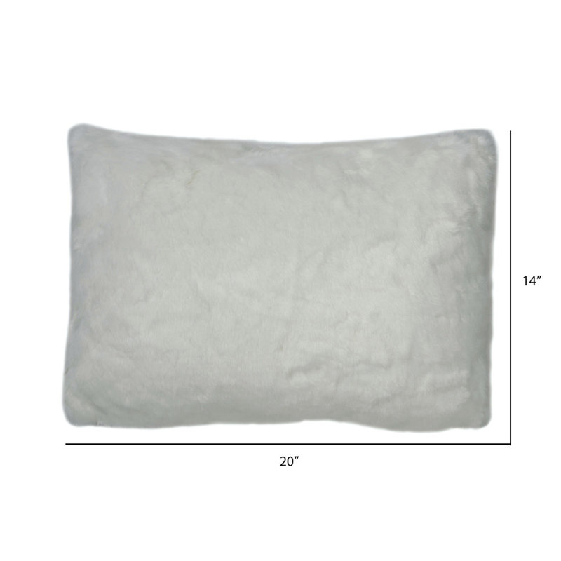 Coussin lombaire bonhomme de neige