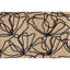 Petit tapis de sol noir Poppies-113606991-113606992