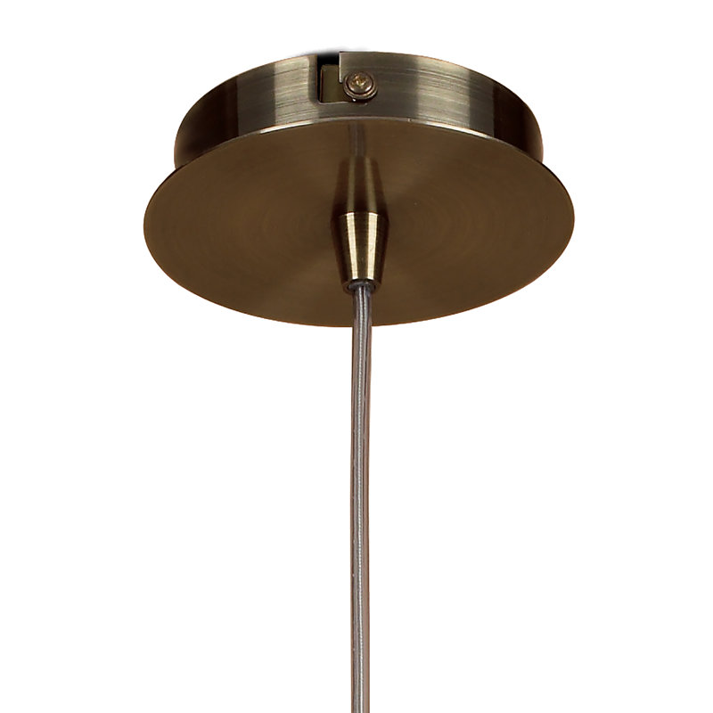 Alaska 1 - Light Unique/Statement Pendant, Antique Brass