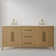 Alsup 72'' Double Bathroom Vanity with Quartz Top