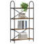 Bookshelf Engineered wood Modern Rectangular Shelving Unit Living Room-400222322
