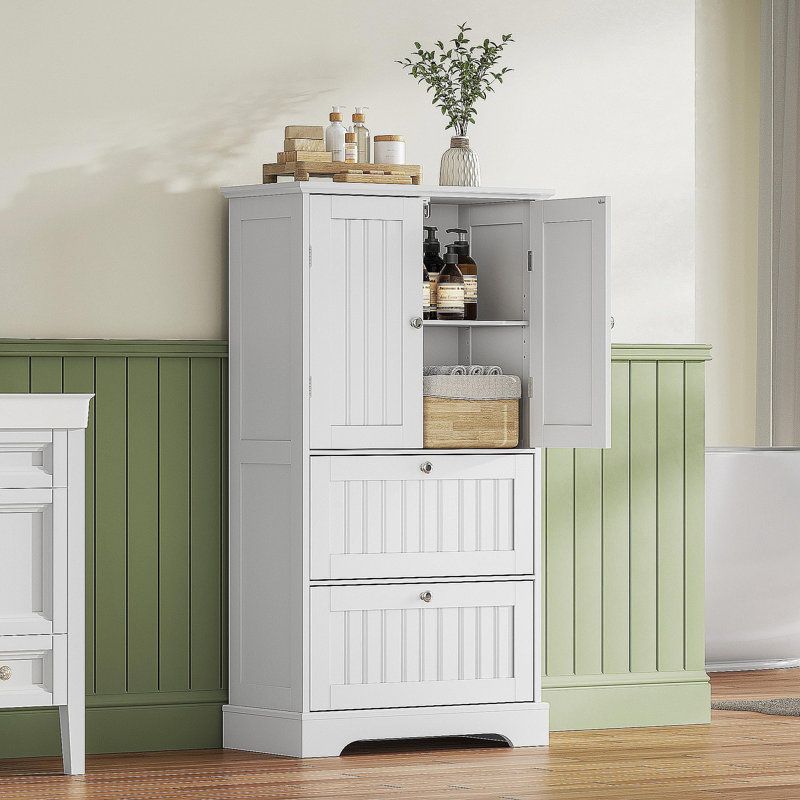 Armoire de salle de bain, Blanc