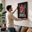 Rose Calendar 2024 Botanical - Framed Print-1429886473-1429886469