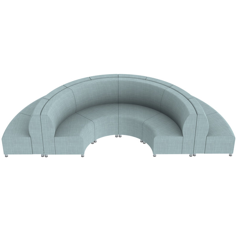 Ensemble de 12 chaises Pro Crest Connect, Bleu ciel