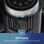 GEEPAS 46" Tower Fan with Remote Control | Bladeless Oscillating Cooling Digital Touch Display, 3 Speed Levels 4 Wind Modes With 12H Timer | Electric Standing Air Circulator for Home Office, 45W-98899164