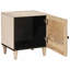 40cm W Solid Wood Bedside Table-1771512511