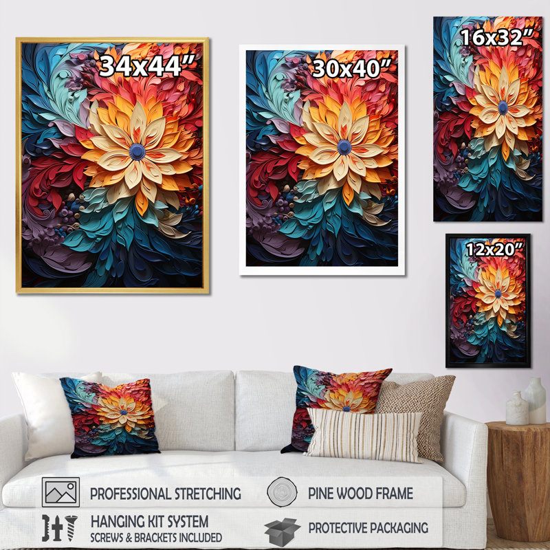 Granier - Spirales abstraites, impressions sur toile_106103, H 32 po x l 24 po x P 1 po, Toile tendue