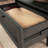 Coffee Table With Spacious Drawer, Black Finish