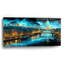 Art mural épique «Waves of Light Over Paris» par Ann Klee, 24 po x 12 po-118905203