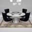 Chaise d'appoint rembourrée (ensemble de 2)-1620591517
