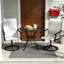 Ensemble de 2 chaises d'extérieur, chaises pivotantes-1243564161